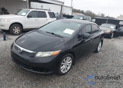 2012 Honda Civic Ex z USA, uszkodzony, nr VIN 2HGFB2F86CH576173